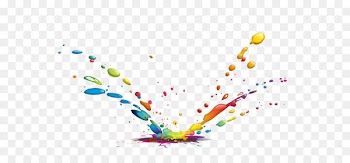 Drop Ink Color Paint - Color splash water drops 