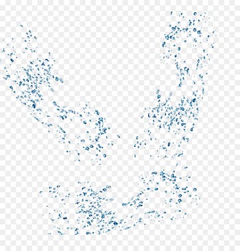 Drop Splash Download Computer file - Blue water droplets splashing effect elements 