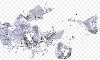 Drop Splash Water - Ice splashing water droplets 