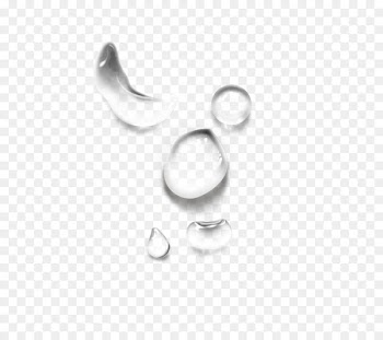 Drop Transparency and translucency - Free to pull the material transparent water drops 