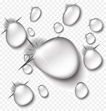 Drop Transparency and translucency Water Clip art - Transparent water droplets 