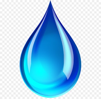 Drop Water ionizer Plumbing - Blue water drop 