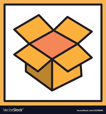 Dropbox color icon realistic icon or logo vector image