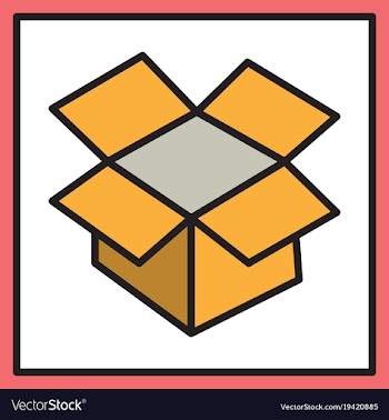 Dropbox color icon realistic icon or logo vector image