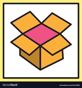Dropbox color icon realistic icon or logo vector image