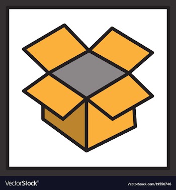 Dropbox color icon realistic icon or logo vector image