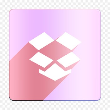 dropbox icon media icon shadow icon