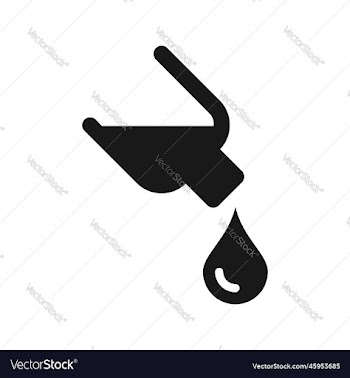 dropper icon on white background