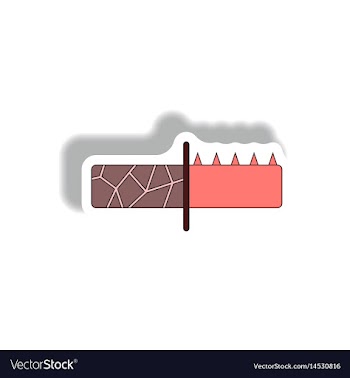 Drought and soil drought effects on nature vector image