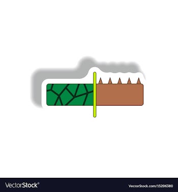 Drought and soil drought effects on nature vector image