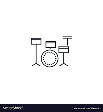 drum creative icon from music icons collection