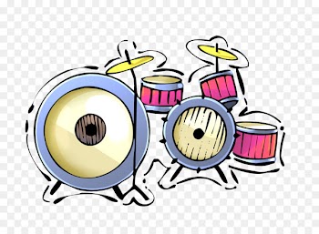 Drum Kits Decorative arts Design Illustration - sitar watercolor 
