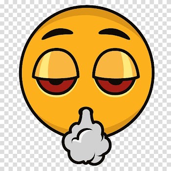 Drunk emoji, Emoji Cannabis smoking Emoticon White Widow, weed transparent background PNG clipart