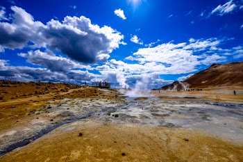 Dry Land Under Cloudy Sky