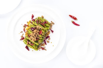 Dry Sauteed String Beans 