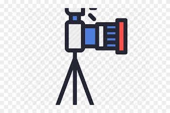 Dslr Clipart Tripod Camera - Dslr Clipart Tripod Camera