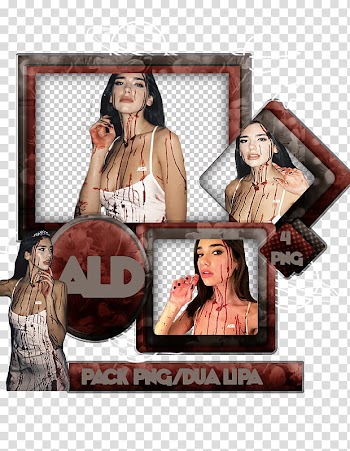 Dua Lipa Halloween, Dua Lipa collage with text overlay transparent background PNG clipart
