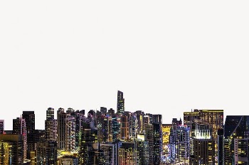 Dubai cityscape background, famous landmark | Free PSD - rawpixel