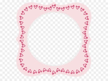 Dubai Frame Picture frame Work of art Wall - Heart Pink Transparent Frame 