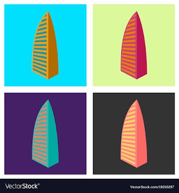 Dubai uae of burj al arab hotel burj al arab is vector image