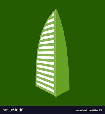 Dubai uae of burj al arab hotel burj al arab is vector image