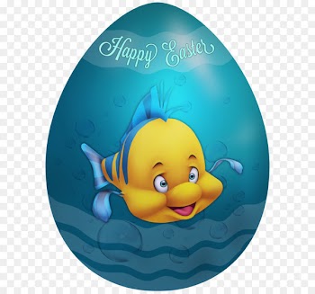 Duck Clip art - Kids Easter Egg Flounder PNG Clip Art Image 