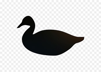Duck Goose Sea turtle Silhouette -  
