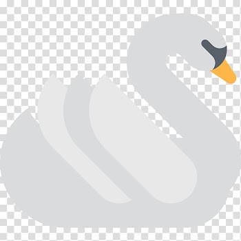 Duck Mute swan Illustration, White Swan transparent background PNG clipart