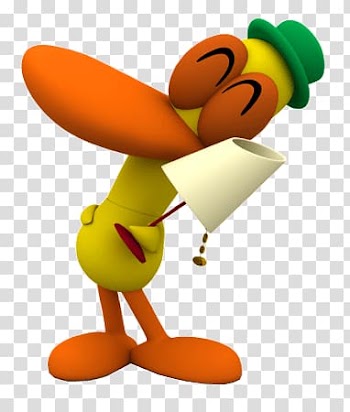 Duckling anime character , Pato the Duck transparent background PNG clipart