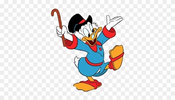 Ducktales Scrooge Mcduck Dancing - Scrooge Mcduck Tote Bag, Natural