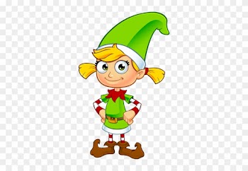 Duendes, Nuevas Ideas, Decoracion Navidad, Puertas, - Girl Elf Cartoon