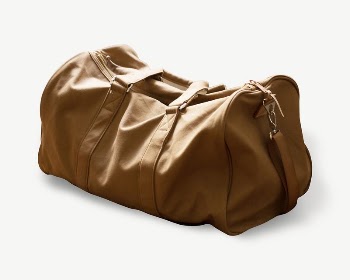 Duffel bag  collage element | Free PSD - rawpixel
