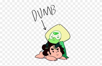 Dumb Green Facial Expression Cartoon Text Emotion Fictional - Steven Universe Baby Peridot