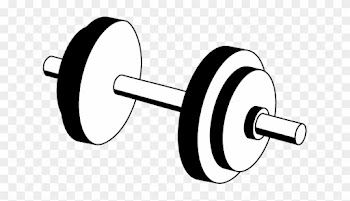 Dumbell Clipart Moose Clipart - Dumbbell Clipart Black And White