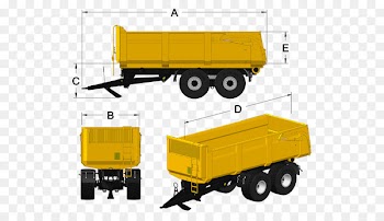 Dump truck Trailer Bremskraftregler Commercial vehicle - kippers 