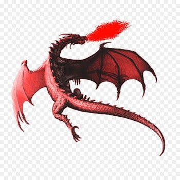 Dungeons & Dragons Chinese dragon Flying Red Dragon Red Dragon T-Shirt - dragon 