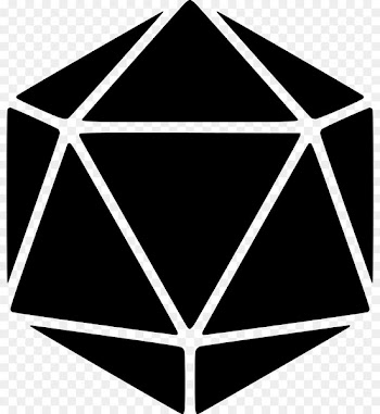 Dungeons Dragons, D20 System, Regular Icosahedron, Line, Triangle PNG