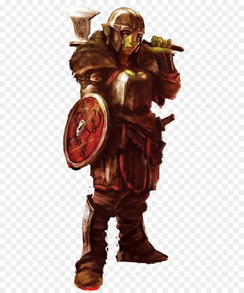 Dungeons & Dragons Half-orc Fighter Barbarian - warrior 