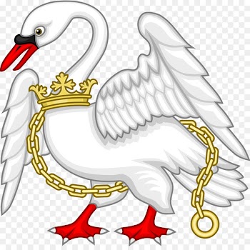 Dunstable Swan Jewel Bohun swan House of Lancaster Earl of Hereford Royal badges of England - swan 