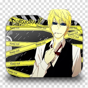 Durarara Anime Folder Icon, Durarara transparent background PNG clipart