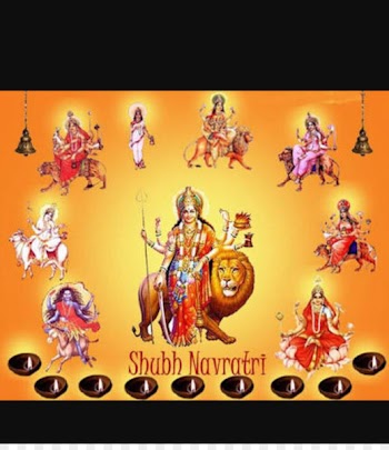 Durga Puja Navaratri Desktop Wallpaper - Dussehra 