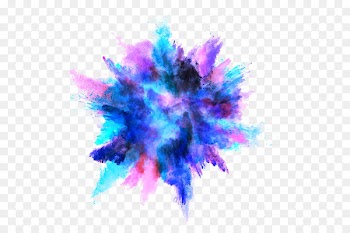 Dust explosion Color Dust explosion - Color ink splash 