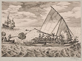 Dutch capture ship with wild | Free Photo - rawpixel