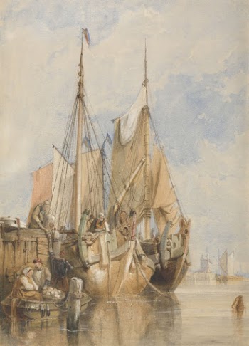 Dutch Fishing Vessels by a Quay | Free Photo - rawpixel