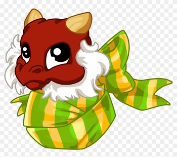Dv Giftdragon Baby - Holly Dragon Baby Dragonvale