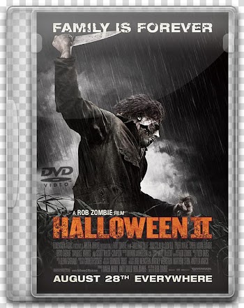 DVD movies icon, Halloween II, Family is Forever Haloween  case transparent background PNG clipart