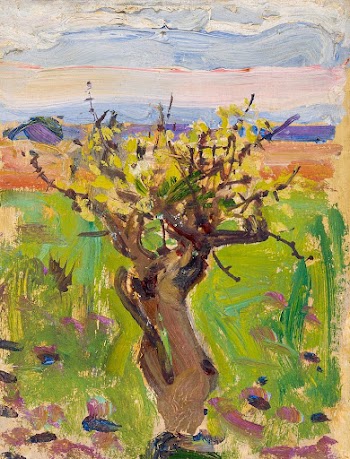 Dwarf tree, oil painting. Original | Free Photo - rawpixel