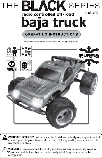 DXTOYS13841427 Toy RC Baja Truck User Manual manual Shantou ...