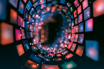 Dynamic 3D Abstract Animation Loop