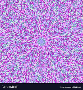 Dynamic abstract colorful tiled pattern vector image
